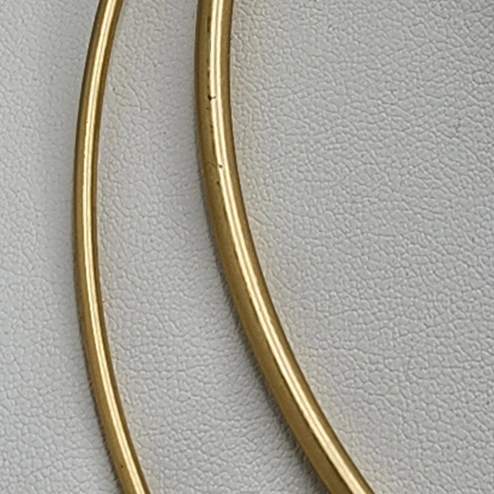 Madewell Necklace Minimalist Bib‎ Gold Tone Tribal Egyptian Revival